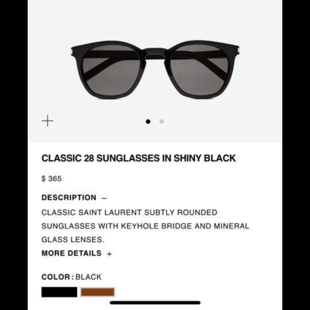 Yves Saint Laurent brand new sunglasses